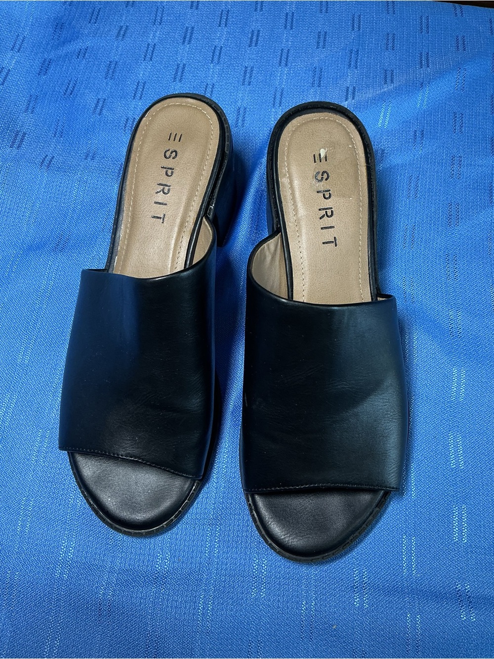 Esprit Women’s Black Slide Sandals